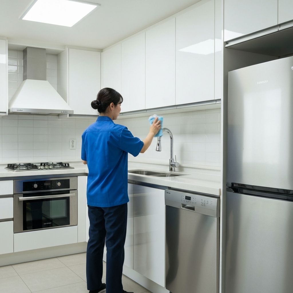 주방 특수 청소 서비스 예시 이미지